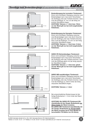 Inhalt VK Mappen.indd - bei Kunex