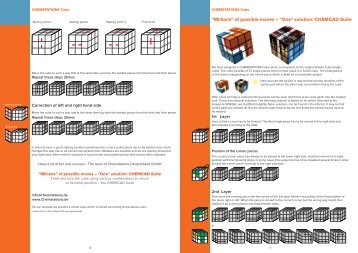 solution - Chemstations Deutschland CHEMCAD Suite