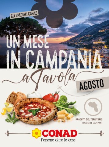 Volantino Un Mese in Campania