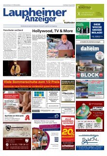 08.08.2026 Laupheimer Anzeiger