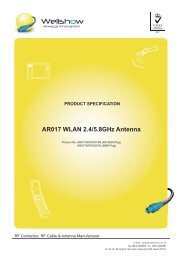 AR017 WLAN 2.4/5.8GHz Antenna