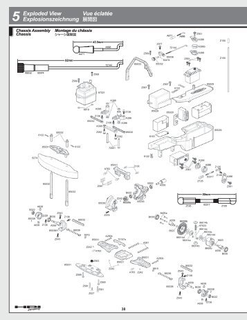 5 Exploded View Explosionszeichnung Vue éclatée - HPI Europe