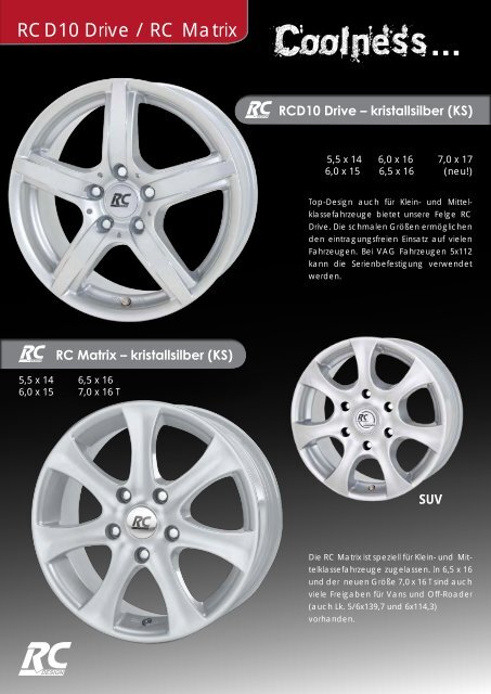 kristallsilber - Brock Alloy Wheels