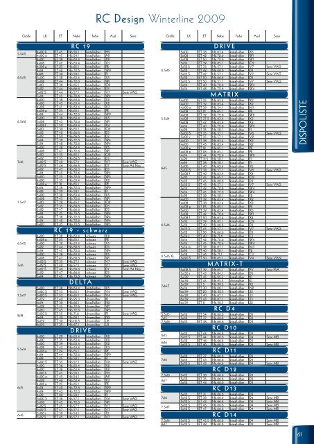 Programm 200 9 - Brock Alloy Wheels