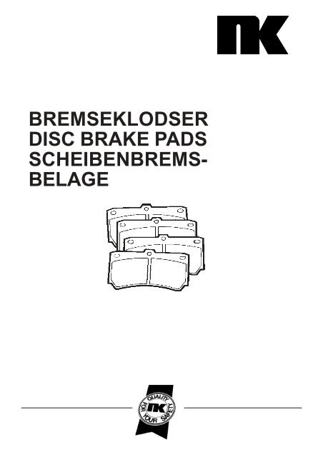 Bremseklodser - SBS