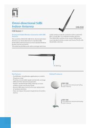 Omni-directional 5dBi Indoor Antenna