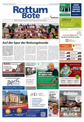 15.08.2026 Rottum Bote