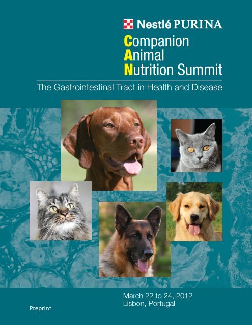 Companion Animal Nutrition Summit - VeterinariosenWeb