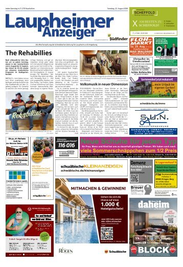 22.08.2026 Laupheimer Anzeiger