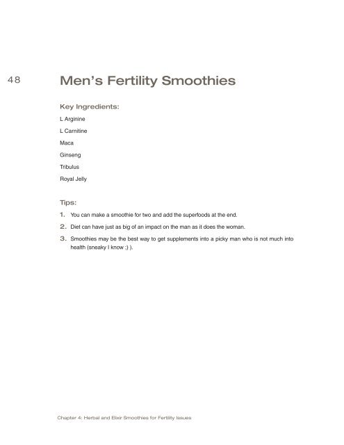 Elixir for optimal fertility ebook - Natural Fertility Info.com