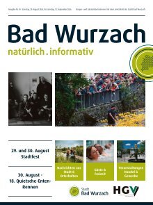 29.08.2026 Bürger- und Gästeinformation Bad Wurzach