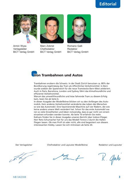 Trambahn in der Schweiz - BiCT Verlag GmbH