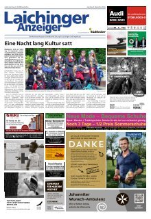 05.09.2026 Laichinger Anzeiger