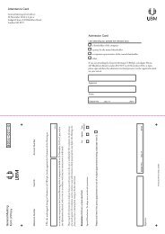 Attendance Card Admission Card General Meeting Form of Proxy