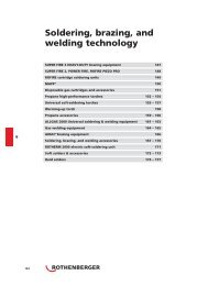 Soldering, brazing, and welding technology