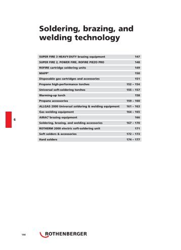 Soldering, brazing, and welding technology