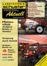 Pflanzen- schutz - Landtechnik Schuster