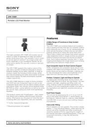 Sony : Product Information : LPM-770BP (LPM770BP ... - AVC Group