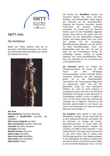 Pdf zum Herunterladen - Schule für Musik, Theater und Tanz (SMTT)