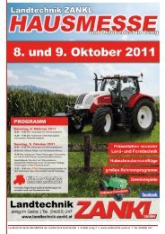 Landtechnik ZANKL GmbH HAUSMESSE und OKTOBERFEST in ...