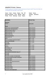 Thule Fit guide 2010 - GlobalParts