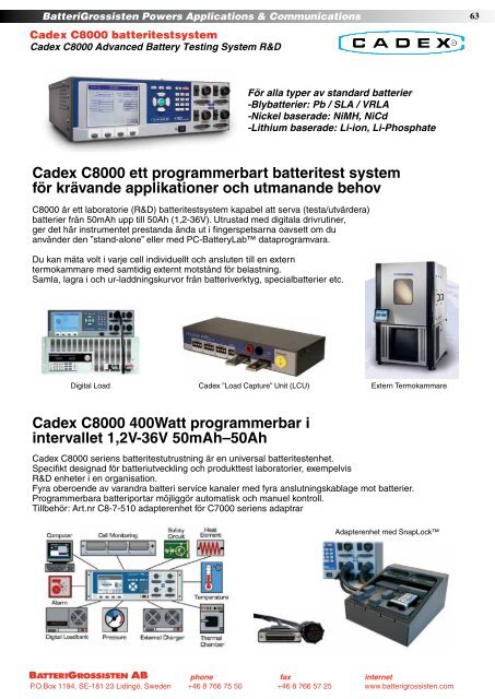 Produktkatalogen Nr. 15-2012 - BatteriGrossisten