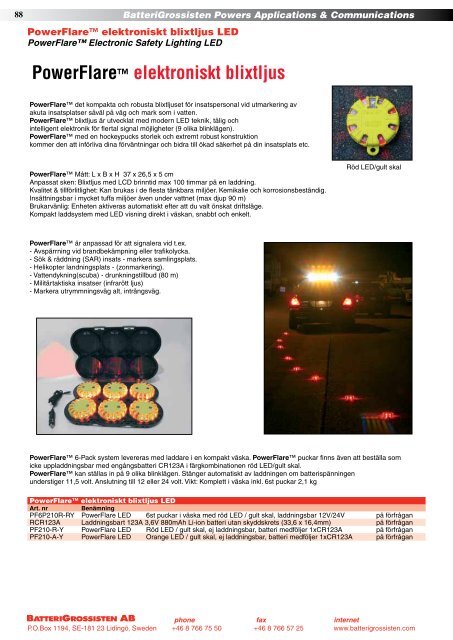 Produktkatalogen Nr. 15-2012 - BatteriGrossisten