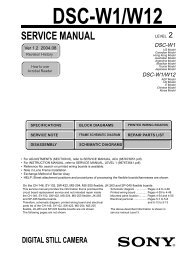 SERVICE MANUAL - SONYRUS