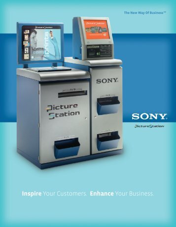 Inspire Your Customers. Enhance Your Business. - Sony