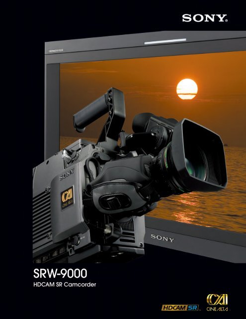 SRW-9000 SRW-9000 - Sony