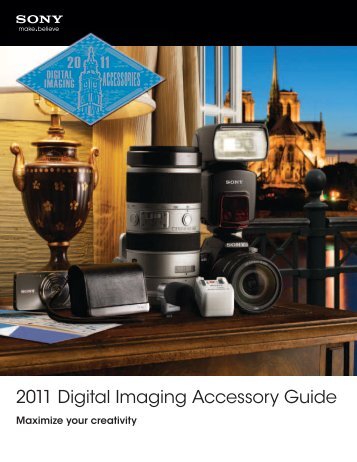 2011 Digital Imaging Accessory Guide - Creative Channel Services