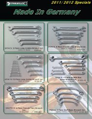 Made In Germany 2011/2012 Specials - Baum Tools