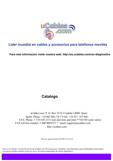 Catalogo Ucables Com