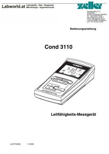 Cond 3110 - Labworld.at