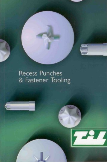 TORX® Recess Punch Pins