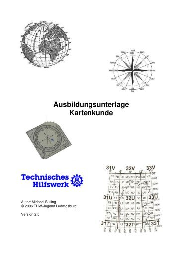 Ausbildungsunterlage Kartenkunde - THW-Jugend Ludwigsburg