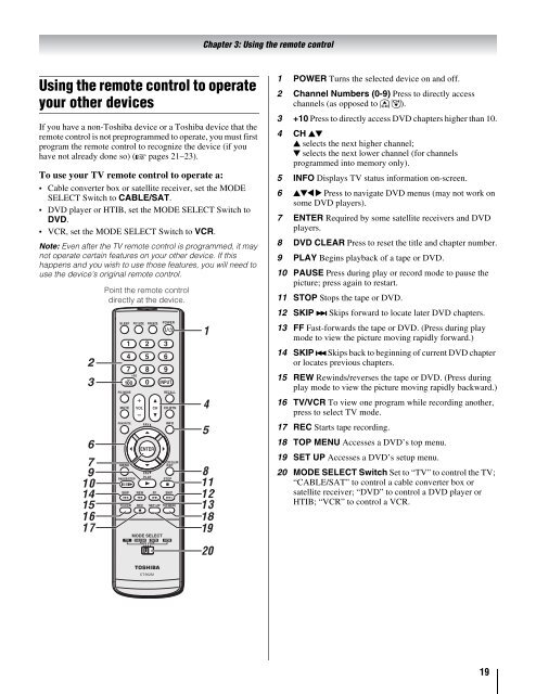 26HL86 32HL86 37HL86 LCD Color Television - Toshiba Canada