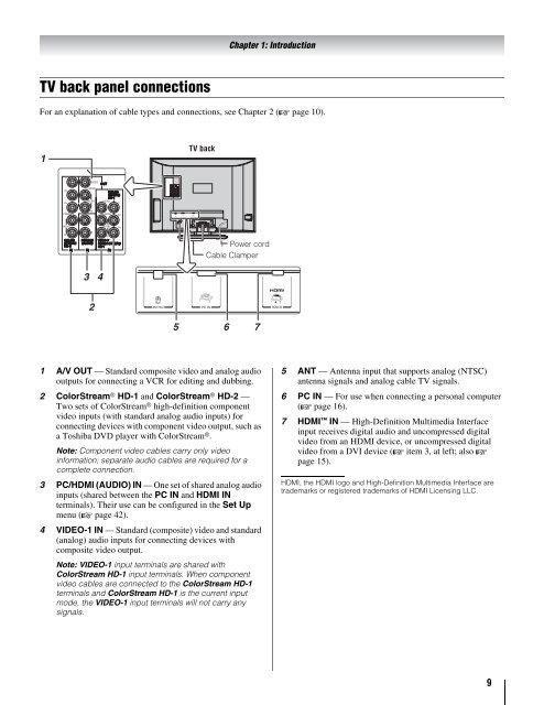 26HL86 32HL86 37HL86 LCD Color Television - Toshiba Canada