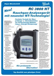 Rauchgas-Analysegerät mit neuester NT-Technologie!