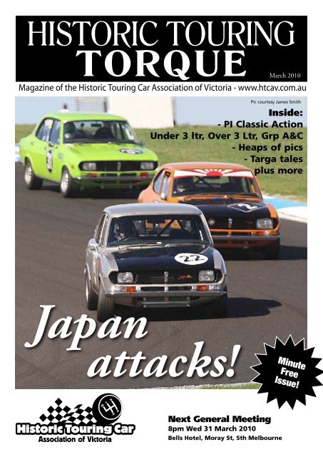 Japan Attacks! - Historic Touring Car Association of Victoria