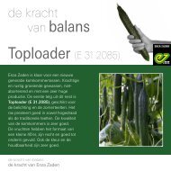 Komkommer Toploader - Enza Zaden