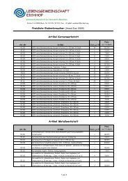 Preisliste Endverbraucher Juni 09 - Lebensgemeinschaft Eichhof