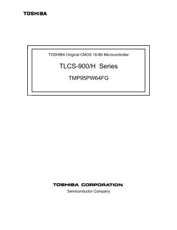 TLCS-900/H Series - Toshiba