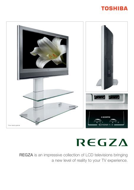 REGZA is an impressive collection of LCD televisions bringing a ...