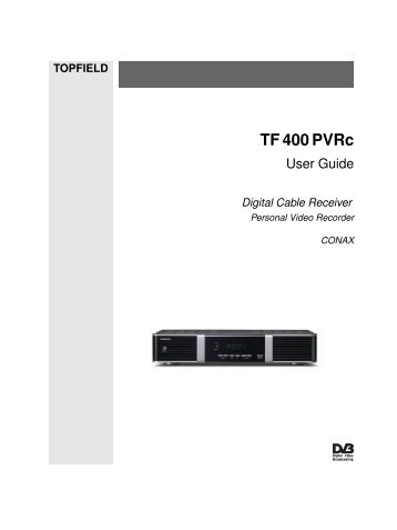 TF 400 PVRc - Topfield