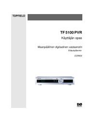 TF 5100 PVR - Topfield