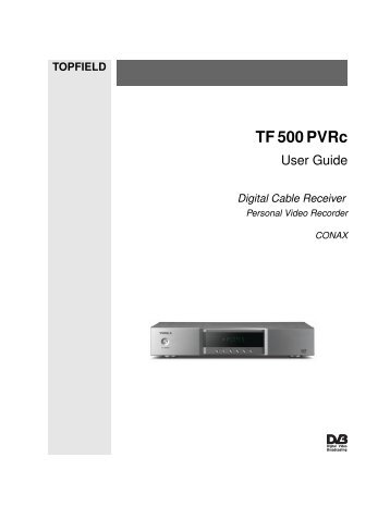 TF 500 PVRc - Topfield