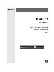 TF 5100 PVR - Topfield