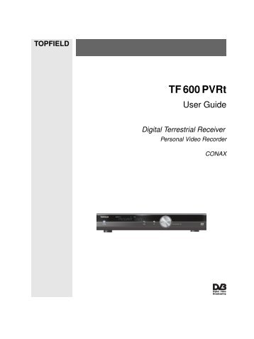 TF 600 PVRt - Topfield