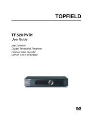 TF 5100 PVR - Topfield